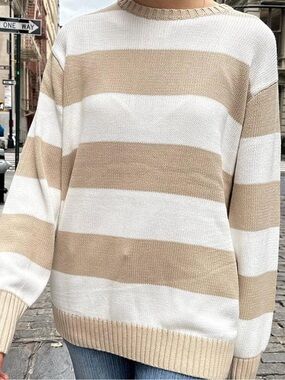Brandy Melville Striped Brianna Sweater